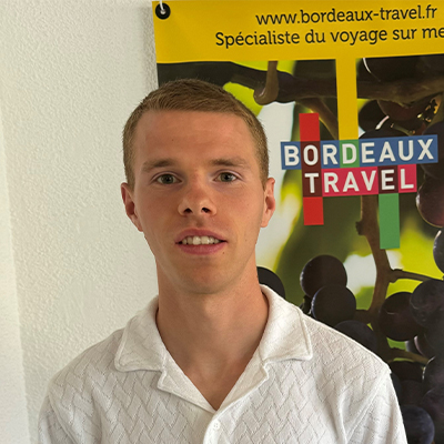 Steeven BLASSET, chef de projet de l’agence Bordeaux Travel